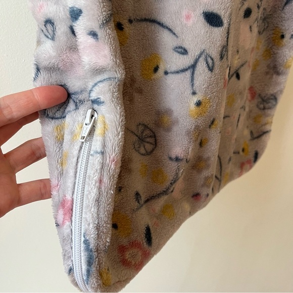 Perlimpinpin Baby Sleep Sack Wearable Blanket 1.5 TOG Floral Fleece 6–18M Cozy - Picture 9 of 9